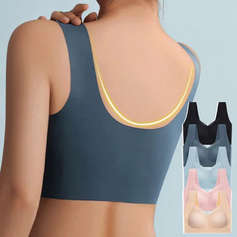 LuxeEase™ | Ultra-Comfort Seamless Bra (1+1 Free) | Black / S | Toronty Ottawa