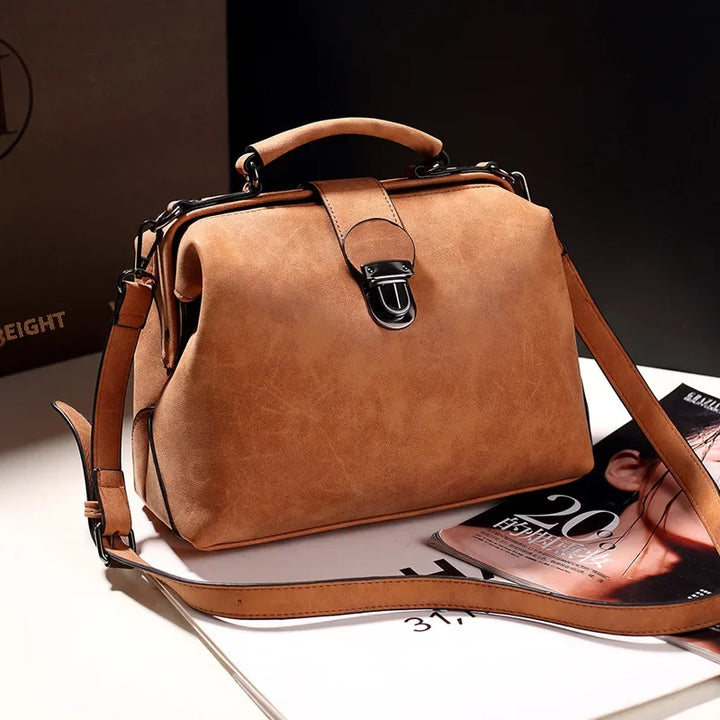 Elva® | Vintage Handbag | Frosted Brown | Toronty Ottawa