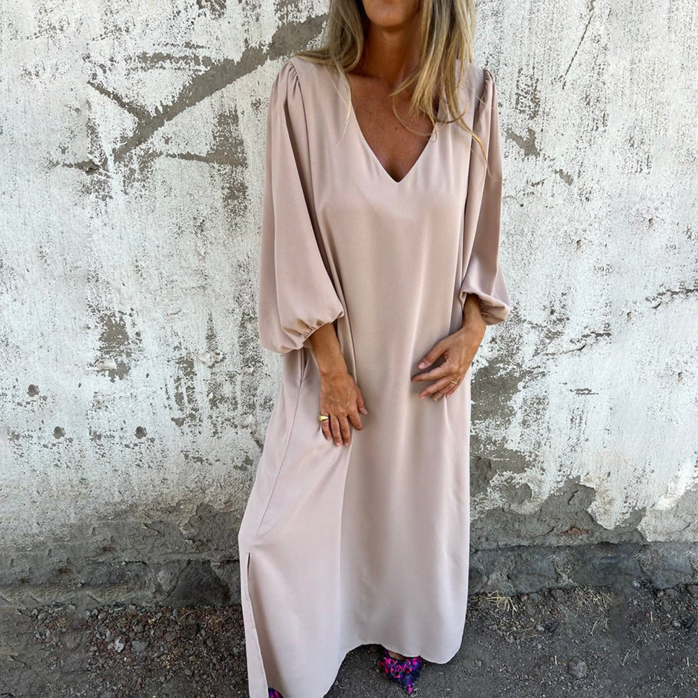 Elise - Breezy Casual Dress | Apricot / S | Toronty Ottawa