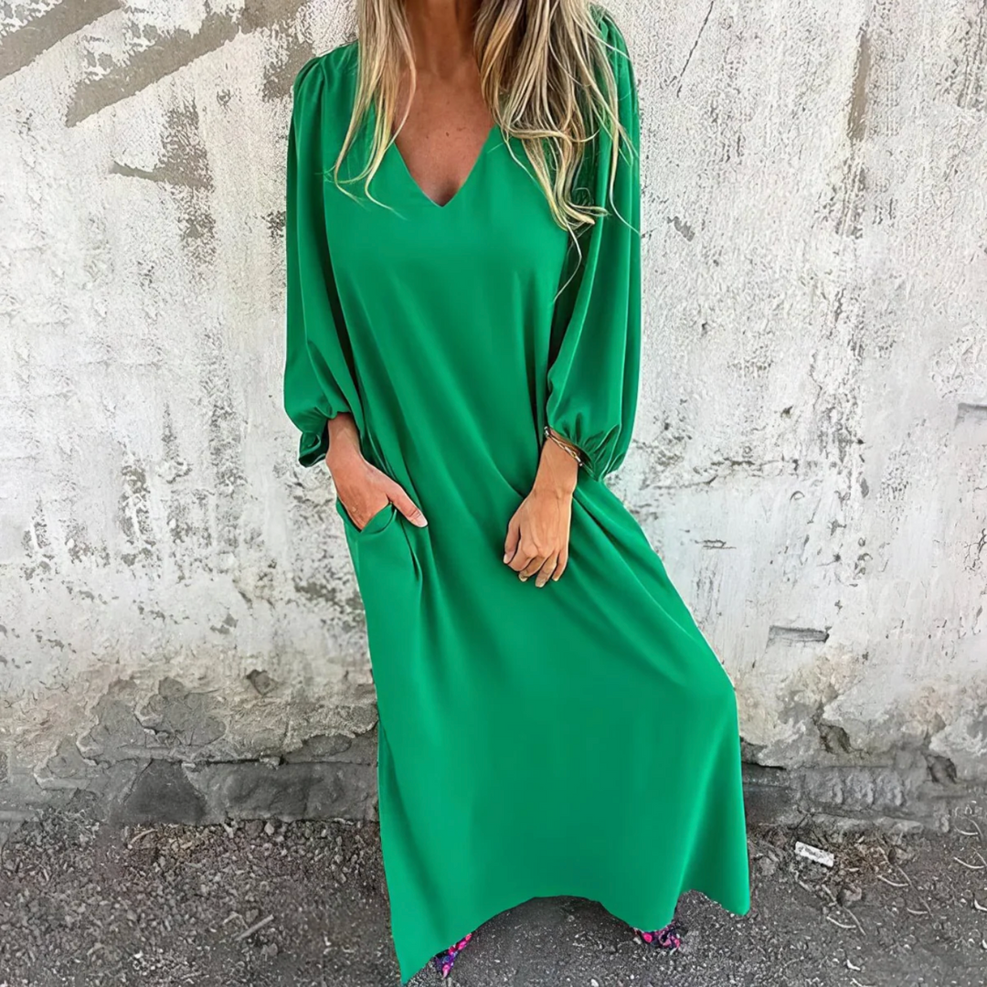 Elise - Breezy Casual Dress | Green / S | Toronty Ottawa