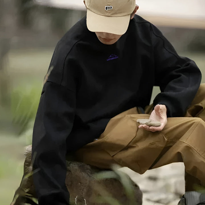 HORIZON™ - SLEEK SUEDE PULLOVER | Moss / S | Toronty Ottawa