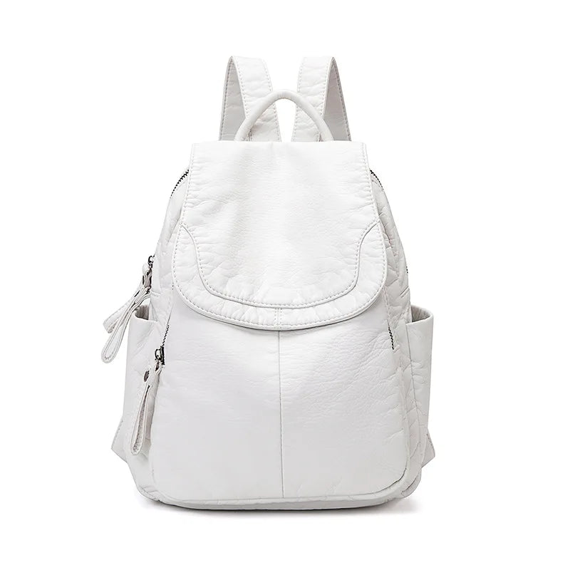 Eda - ANTI-THEFT BACKPACK | White | Toronty Ottawa