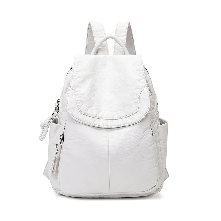 Eda - ANTI-THEFT BACKPACK | White | Toronty Ottawa