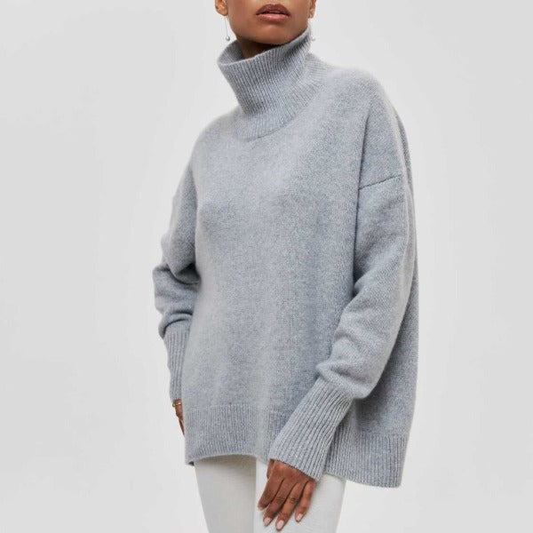 Avery | High Neck Pullover