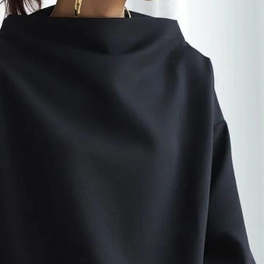 ELIANA™ - HIGH NECK SWEATER | Black / S | Toronty Ottawa