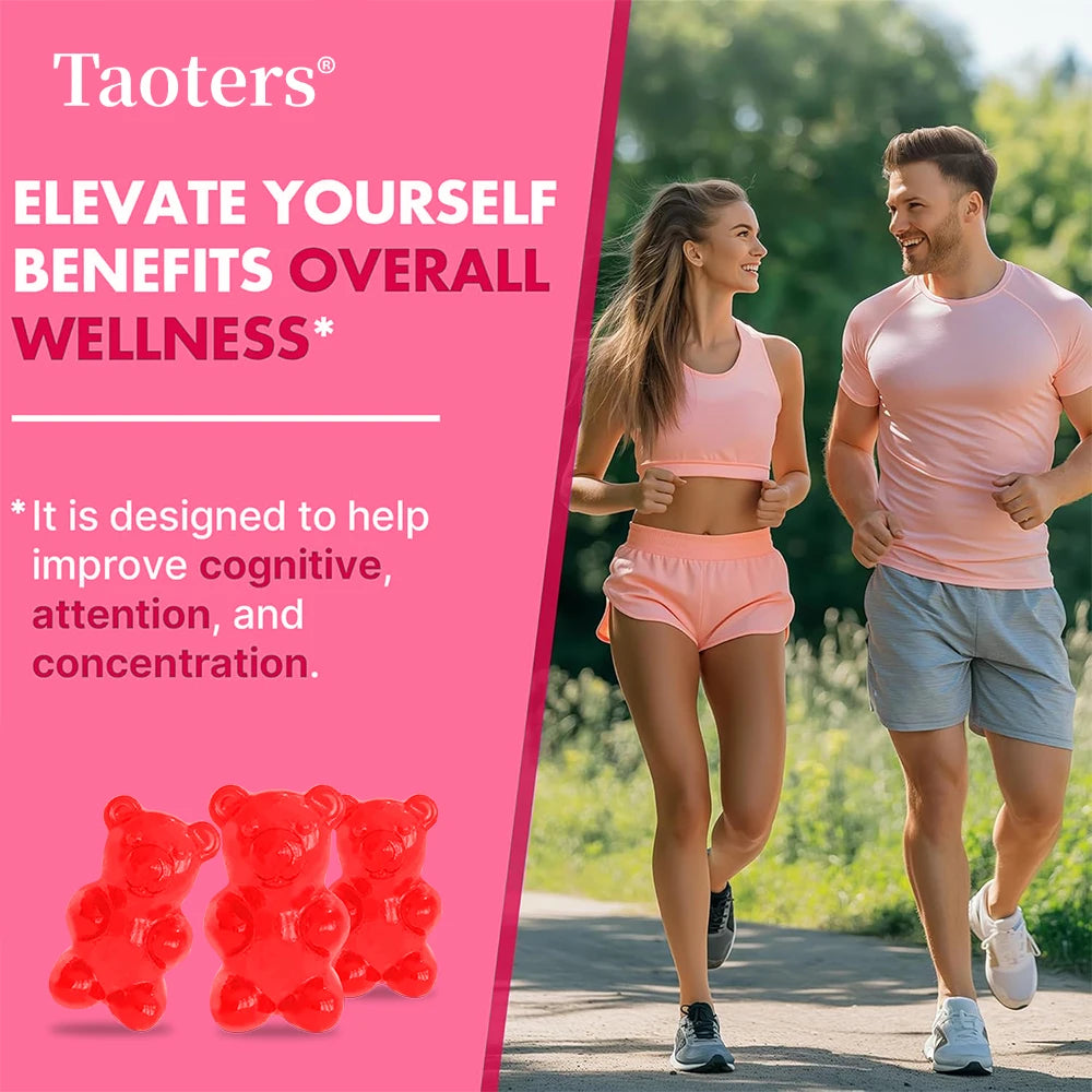 Mushroom Gummies — Brain & Immune Support (Taoters)
