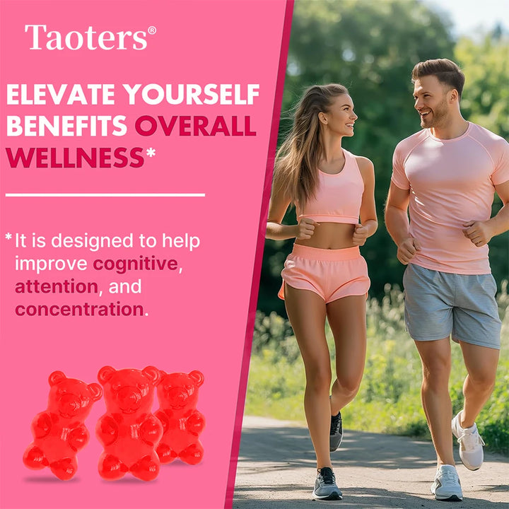 Mushroom Gummies — Brain & Immune Support (Taoters)