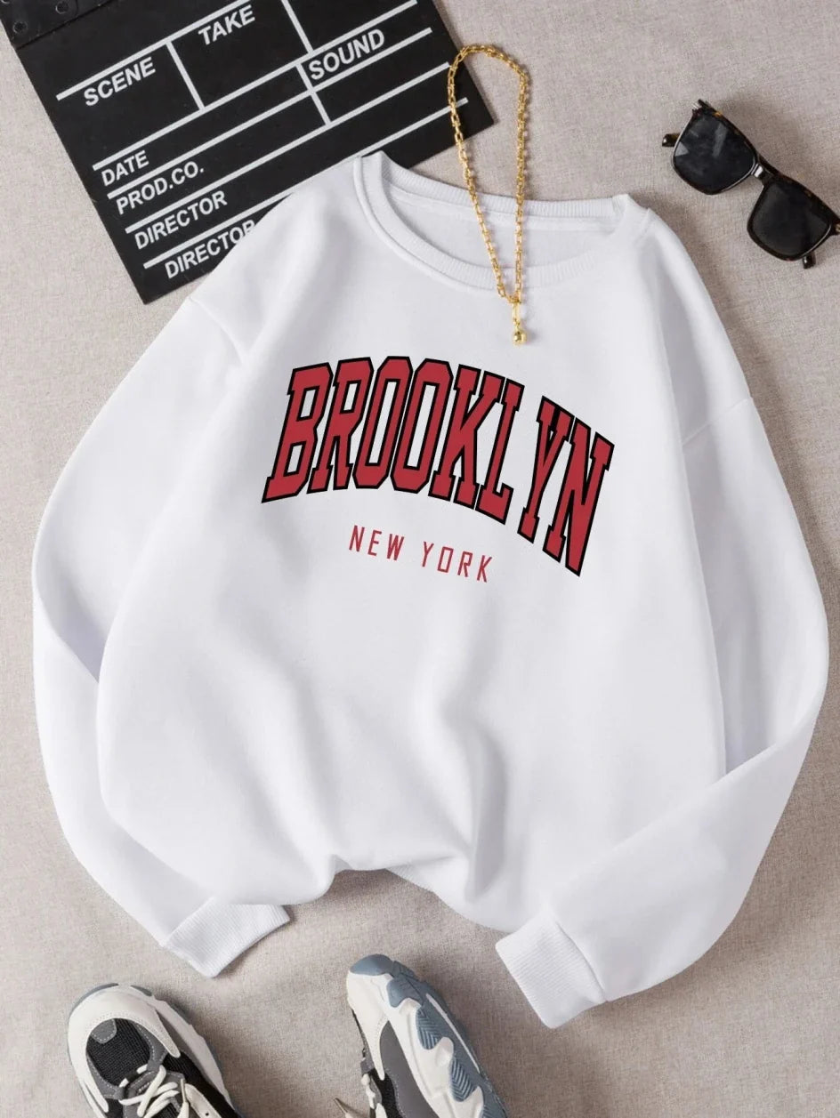 SERENA™ - PRINTED WOMEN'S PULLOVER | White / S | Toronty Ottawa