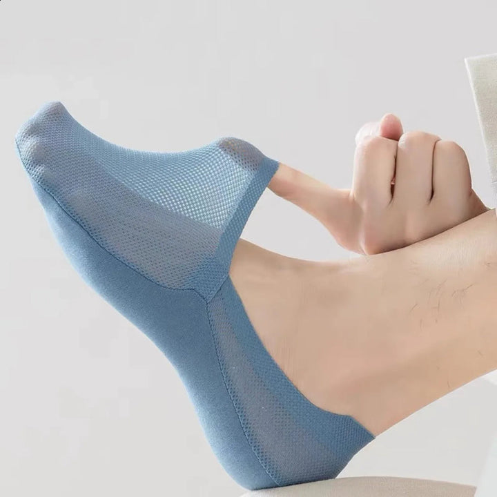 Aerisox™ | Invisible Breathable Anti-Slip Socks | White | Toronty Ottawa