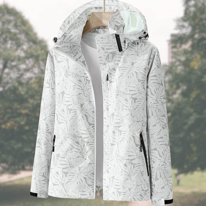 Liana | Women's Waterproof Shell Jacket for Summer | White / S | Toronty Ottawa