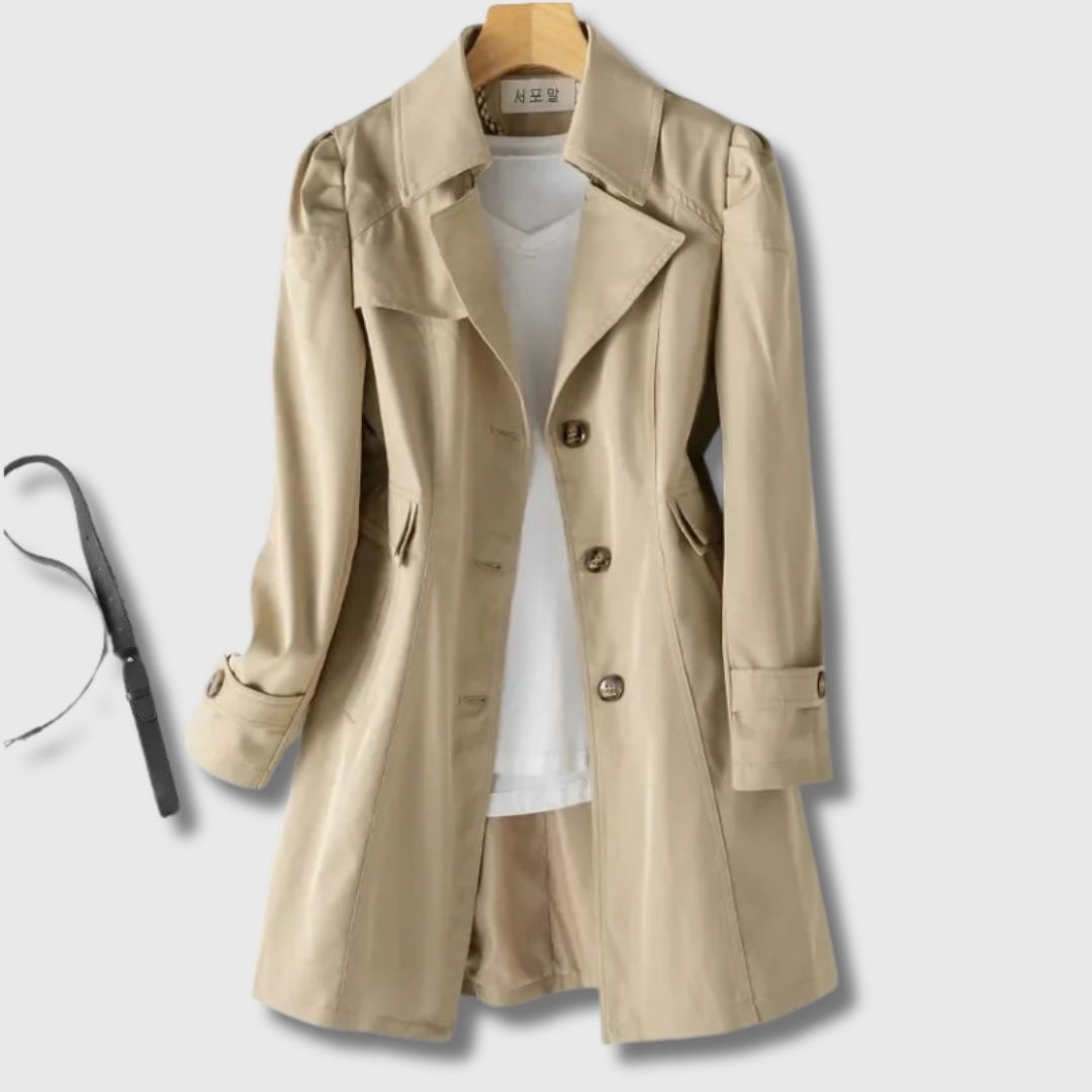 Liora – Chic Rain Trench | Limited Edition