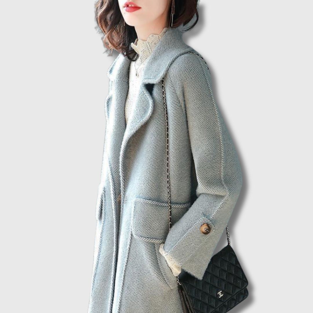 Celeste – Double-Breasted Trench | Limited Edition