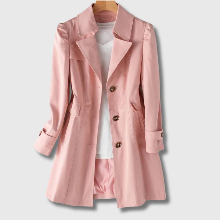 Liora – Chic Rain Trench | Limited Edition