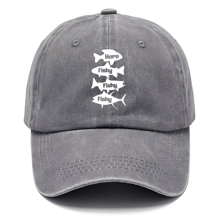Here Fishy Fishy Fishy! Classic Cap | Twilight Navy(Blue) | Toronty Ottawa