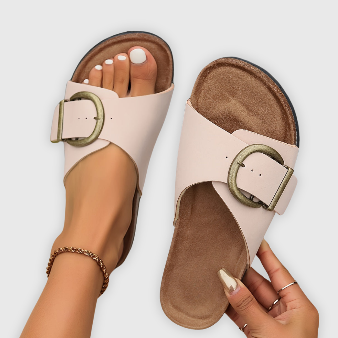 Hailey – Easy Day Slip-On Slides | Light Pink / 5 | Toronty Ottawa