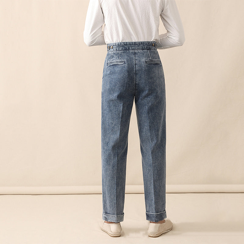 Mountclair™ | Men’s Straight-Leg Slim Denim Pants | Gray / 29 | Toronty Ottawa
