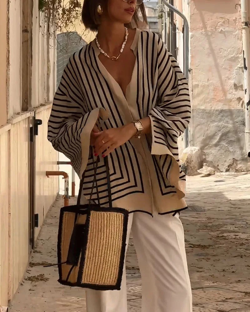 Nancy™ | Striped Blouse