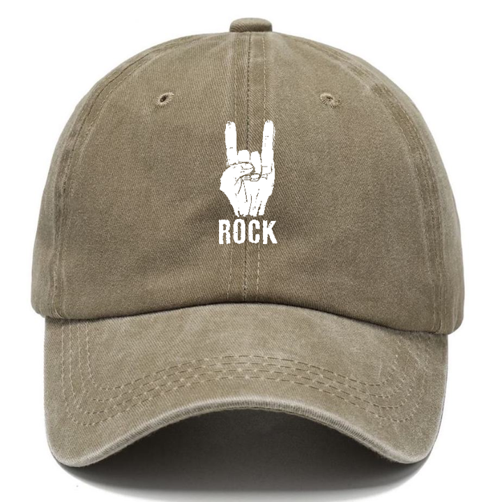 Hand Horn Rock N Roll Classic Cap | Warm Sand(Khaki) | Toronty Ottawa