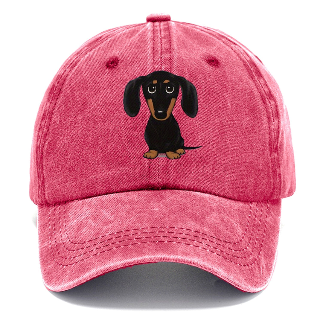 Retro Dachshund Classic Cap | Pomegranate Blush(Pink) | Toronty Ottawa