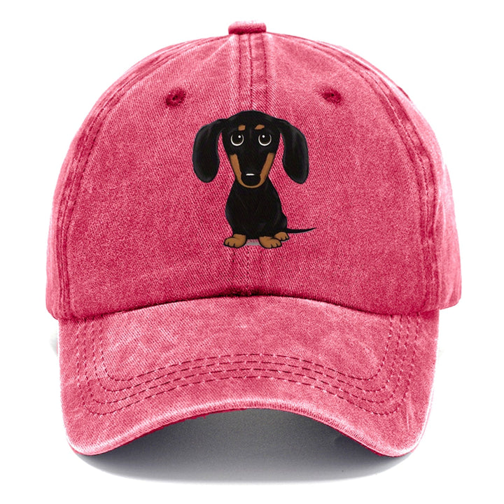 Retro Dachshund Classic Cap | Pomegranate Blush(Pink) | Toronty Ottawa