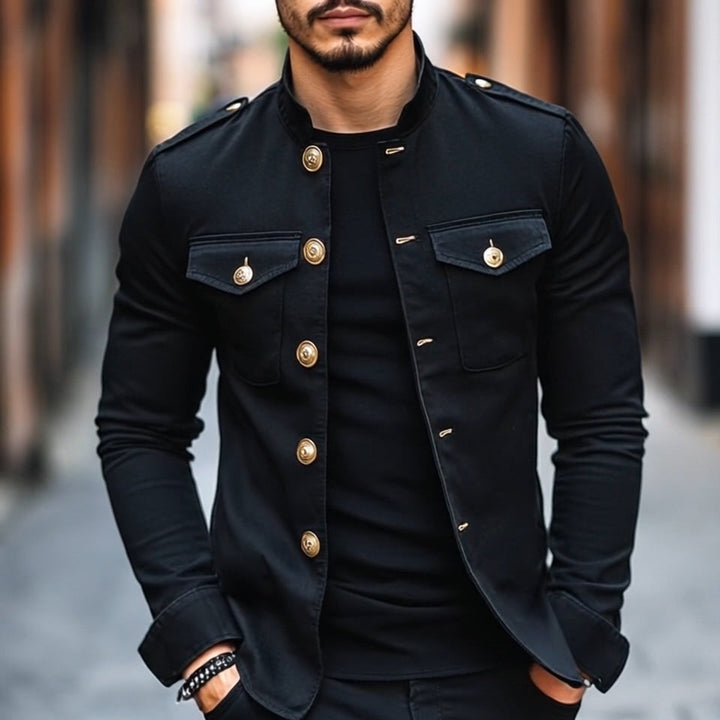 Orion™ Vintage Collar | Casual Button Jacket