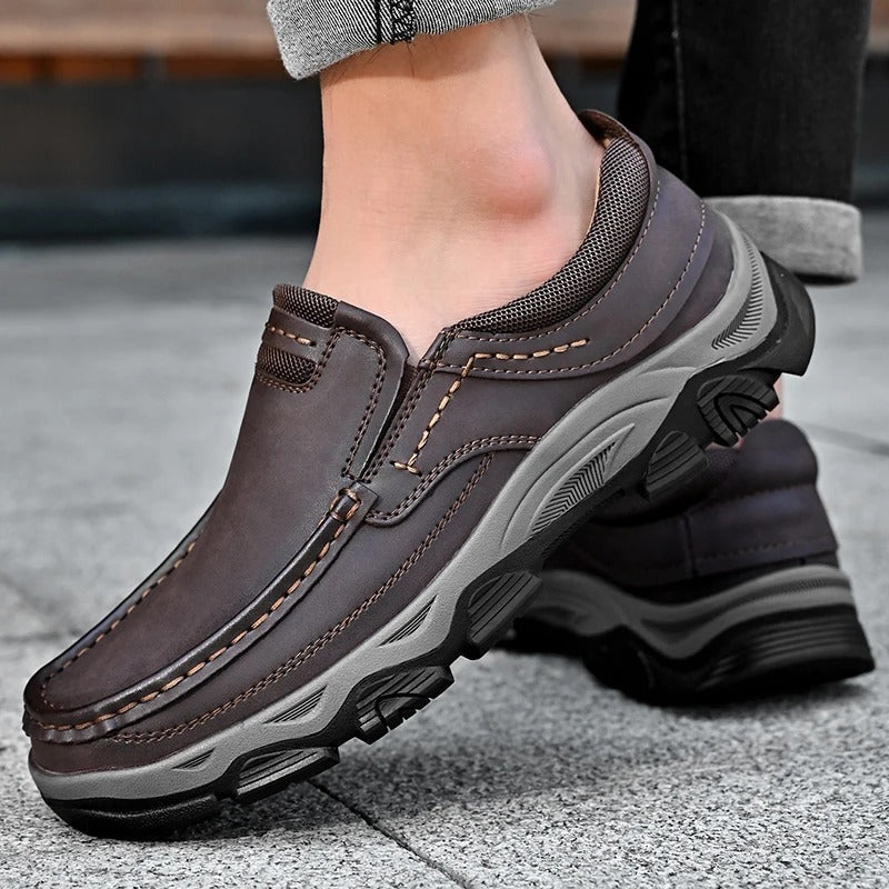 Maverick™ Slip-On Loafers | Brown / 6 | Toronty Ottawa