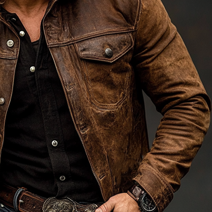 Rebel™ Distressed PU | Leather Jacket