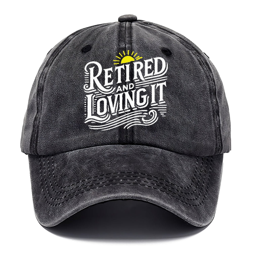 Retired And Loving It Classic Cap | Graphite | Toronty Ottawa
