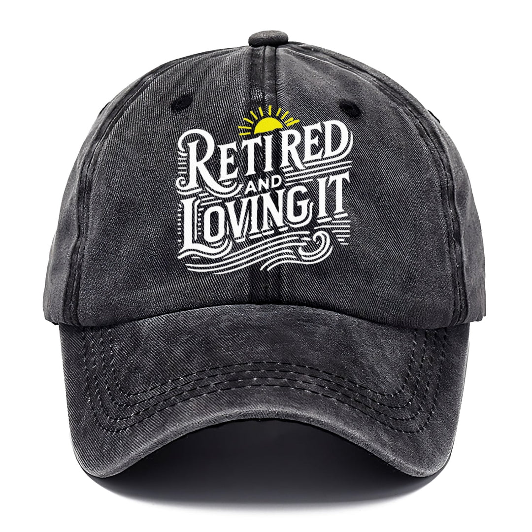 Retired And Loving It Classic Cap | Graphite | Toronty Ottawa