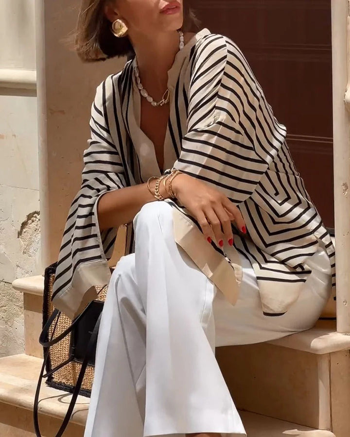 Nancy™ | Striped Blouse