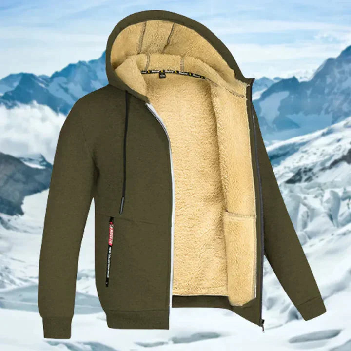 Mason™ | Fleece-Lined Hooded Winter Jacket