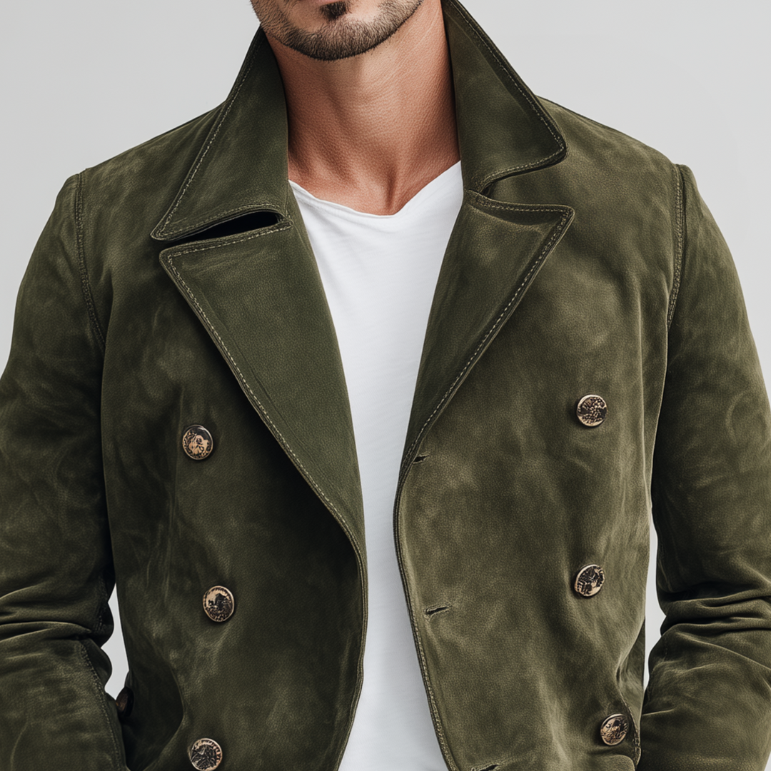 Durant™ Classic Suede | Double Breasted