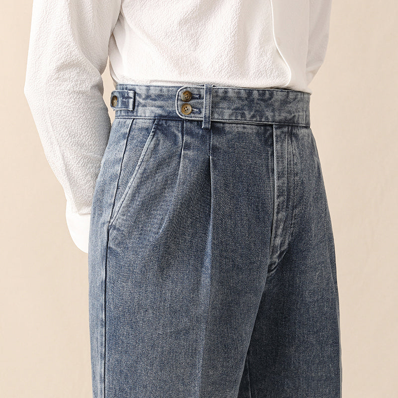 Mountclair™ | Men’s Straight-Leg Slim Denim Pants | Gray / 29 | Toronty Ottawa