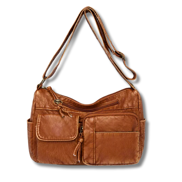 Happiness® | Vintage Luxe Shoulder Bag | Blue | Toronty Ottawa