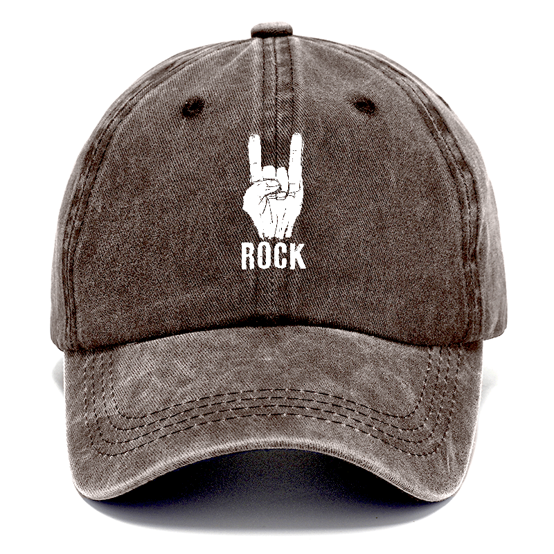 Hand Horn Rock N Roll Classic Cap | Brown | Toronty Ottawa