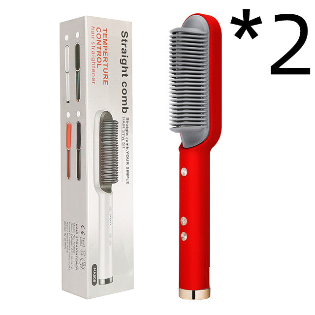 2-in-1 Hair Straightener & Hot Comb