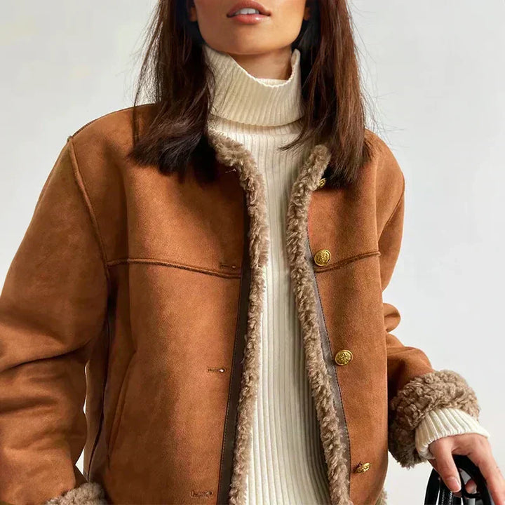 Amélie | Shearling Elegance Jacket