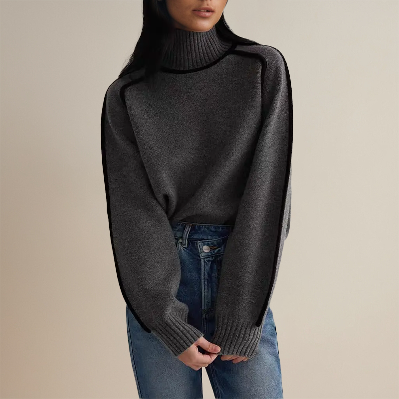 MIRABELLA™ - COUTURE TURTLENECK JUMPER | White Avoiré / S (8) | Toronty Ottawa