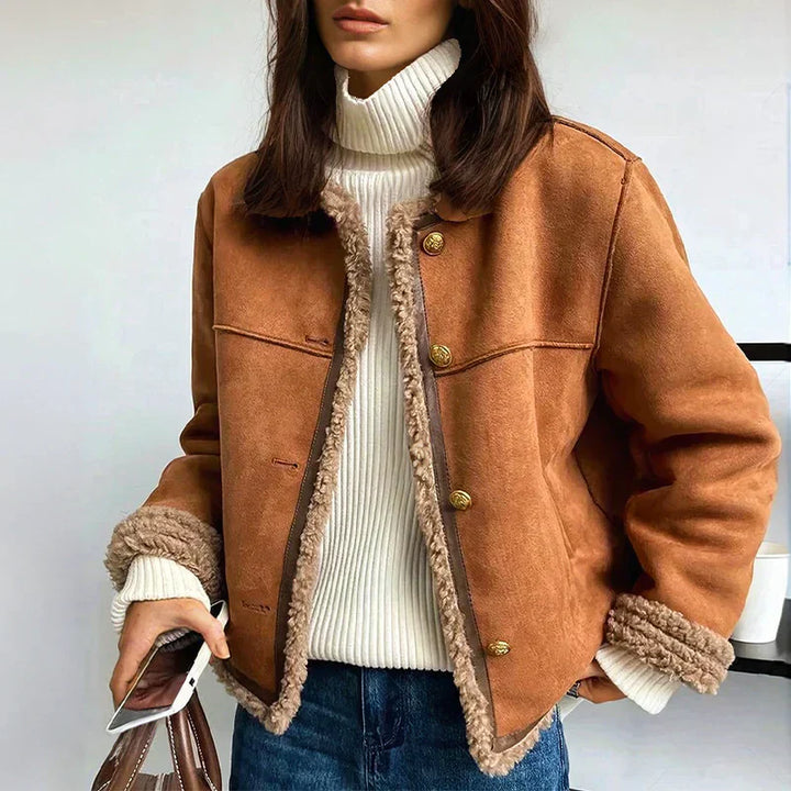 Amélie | Shearling Elegance Jacket