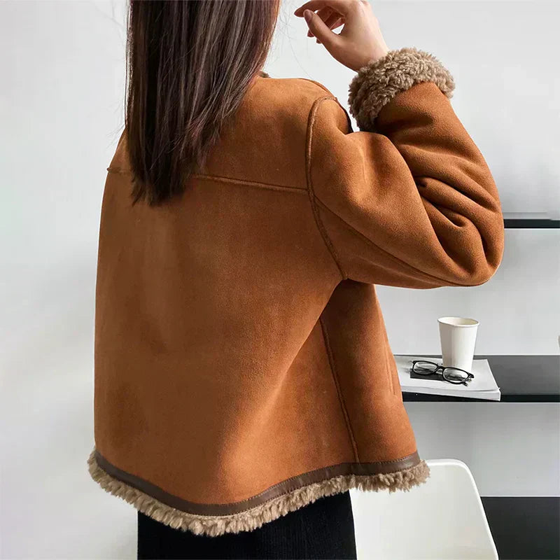 Amélie | Shearling Elegance Jacket