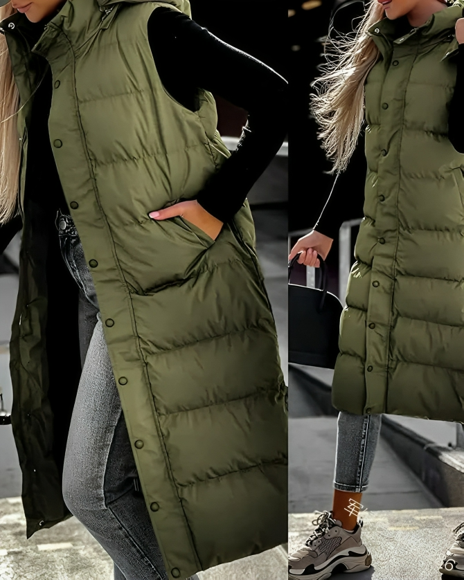 Nova™ Sleeveless Parka | Modern Warmth