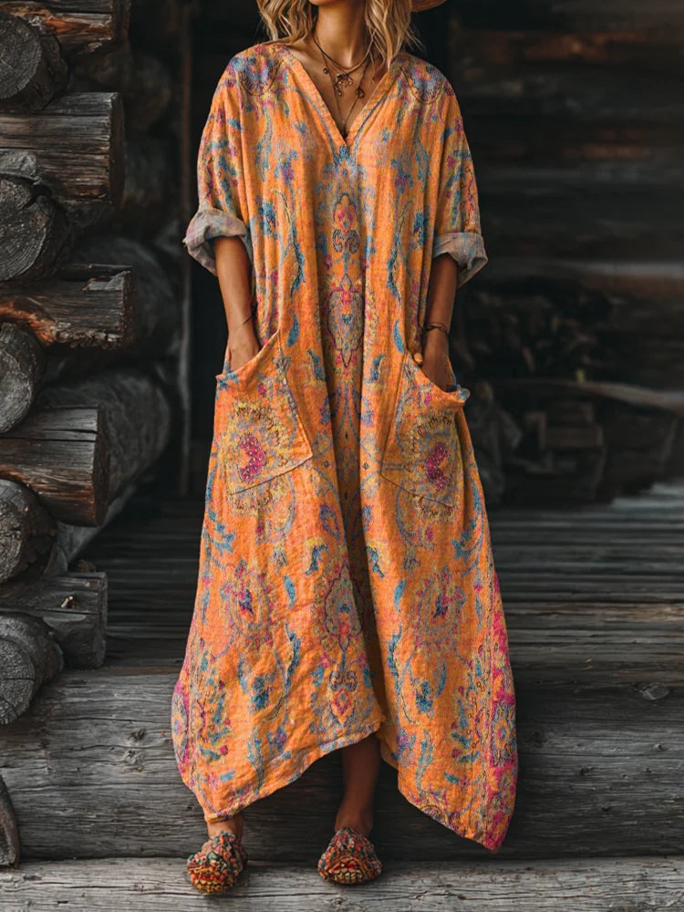 Isolde™ | Boho Maxi Dress