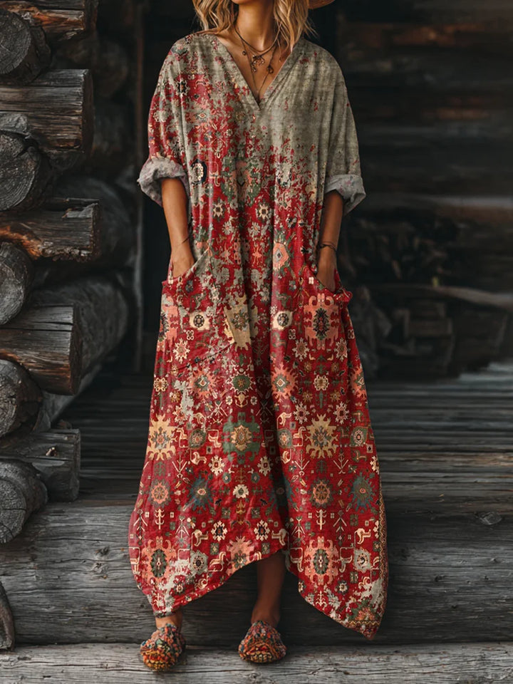 Isolde™ | Boho Maxi Dress