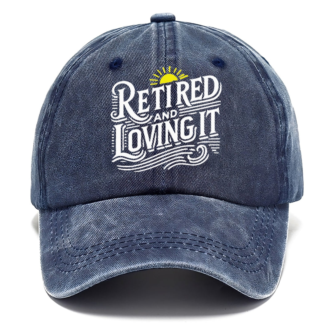 Retired And Loving It Classic Cap | Twilight Navy(Blue) | Toronty Ottawa