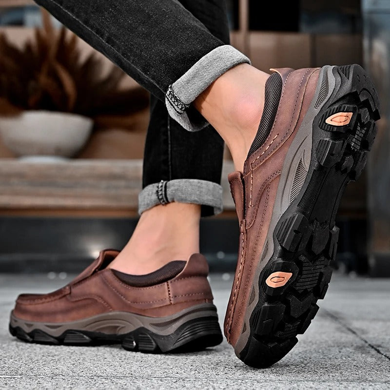 Maverick™ Slip-On Loafers | Brown / 6 | Toronty Ottawa