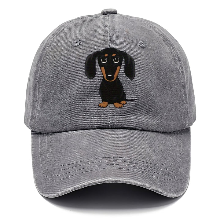 Retro Dachshund Classic Cap | Urban Haze(Grey) | Toronty Ottawa