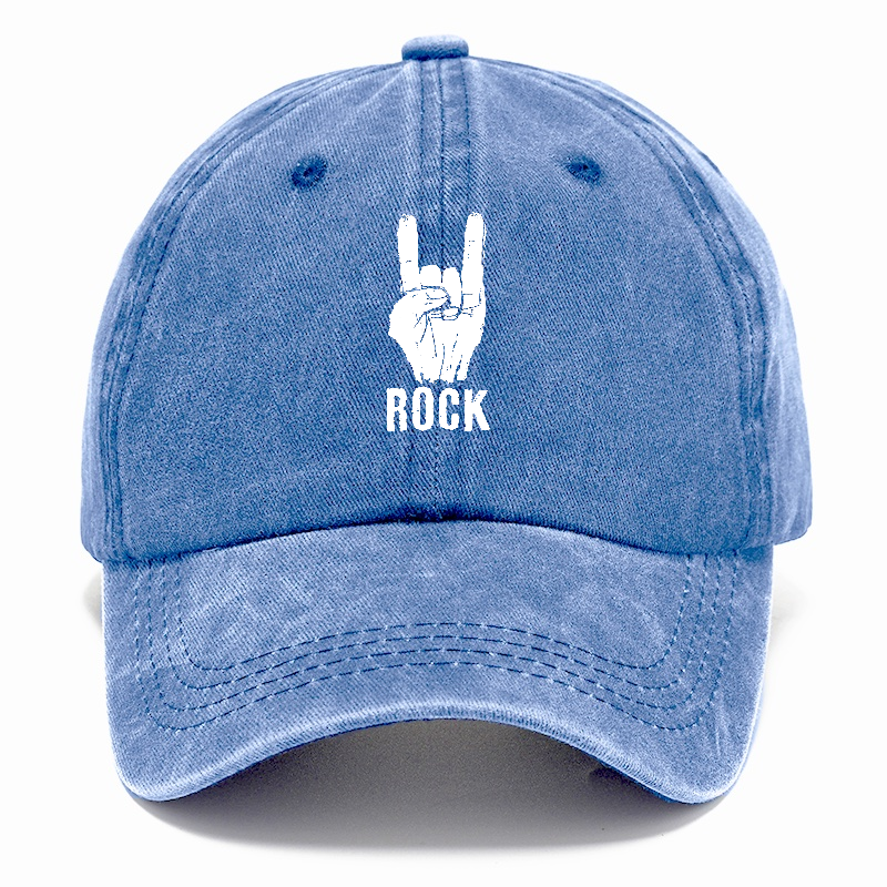 Hand Horn Rock N Roll Classic Cap | Summer Sky(Blue) | Toronty Ottawa
