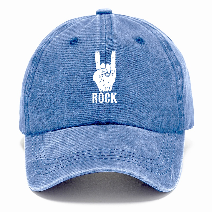 Hand Horn Rock N Roll Classic Cap | Summer Sky(Blue) | Toronty Ottawa