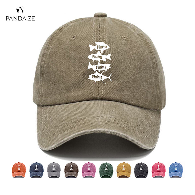 Here Fishy Fishy Fishy! Classic Cap | Twilight Navy(Blue) | Toronty Ottawa