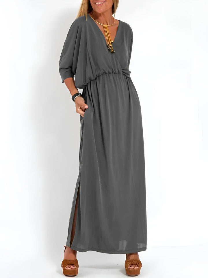 Harriet – Sleek and Simple Day Dress | Dark Gray / S | Toronty Ottawa